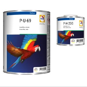 AKCIJA GLASURIT FILER PU 69 4L+PH 230 1L CRNI